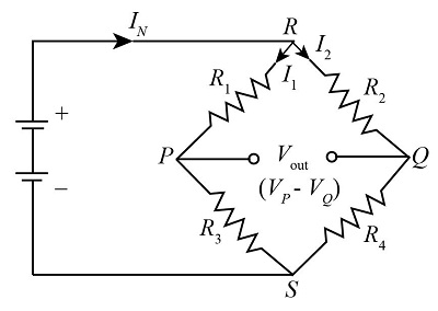Wheatstone bridge circuit